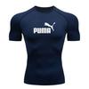 Men's Quick Dry Compression Workout Tight T-Shirt, Breathabl