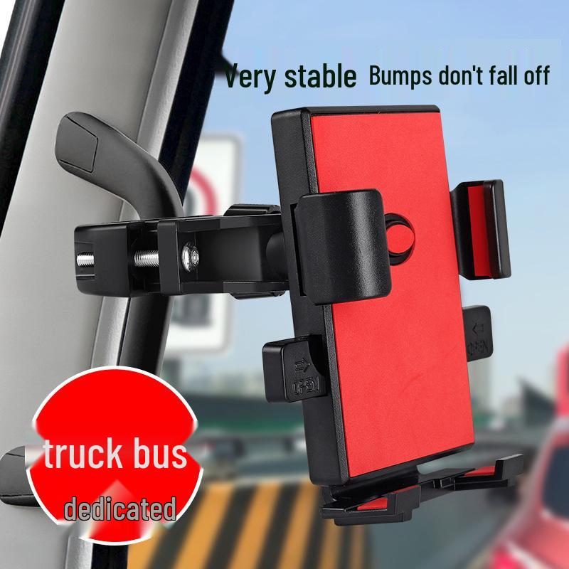 Shockproof Mobile Phone Holder for Large Trucks & Excavators