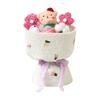 Plush Bouquet Toy Cute Cartoon Style Bright Colors Led String Light Stuffed Animals Bouquet For Birthday Valentine'S Day