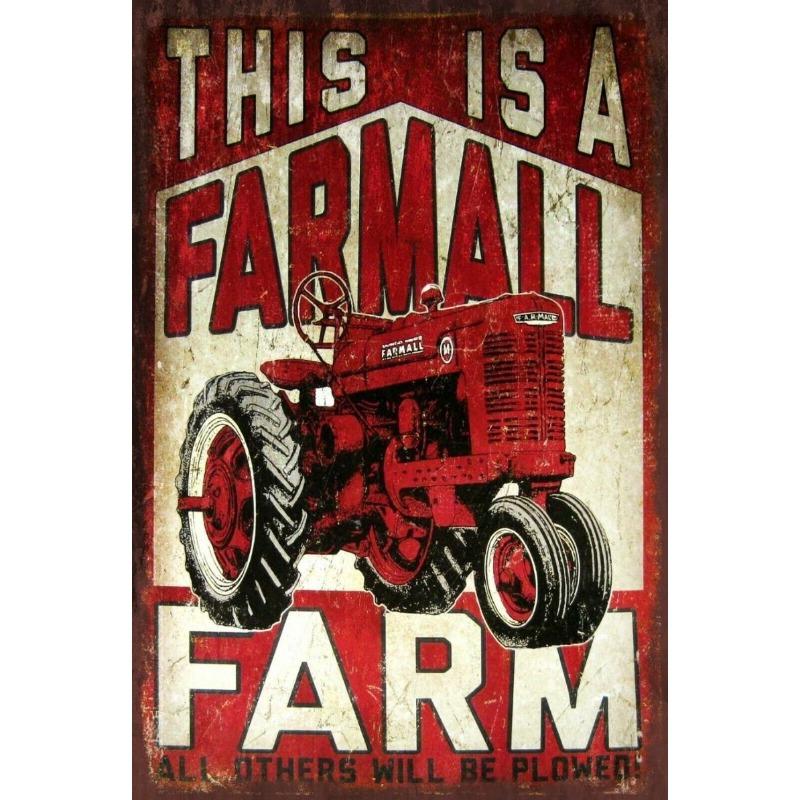 Retro Beer Metal Wall Art 20x30cm