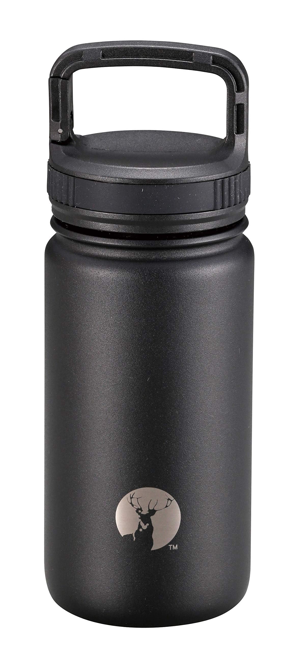 

Captain Stag Sports Water Direct Double Stainless Steel Vacuum Hot and HD Carabiner Product Outer Diameter 75 x Height 200mm Bottle, Bottle, Drinking, чёрный