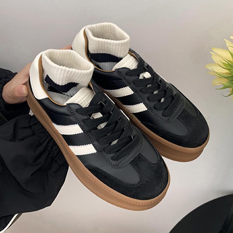 Dexun Schuhe Damen neue Schuhe Plateausohle vielseitig Retro Forrest Gump Schuhe lässige Sport-Board-Schuhe