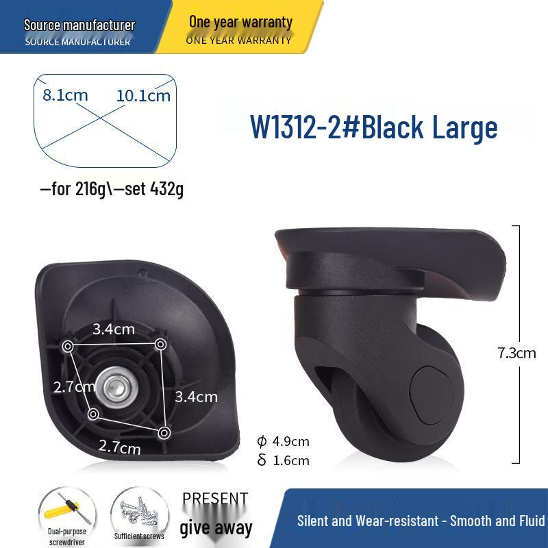 Rodas de Substituição Universal para Malas e Malas de Trolley