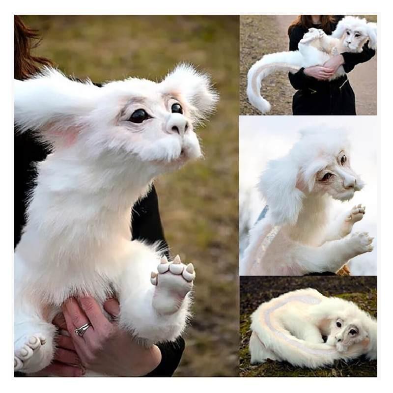 Falkor From The Neverending Story Plush Lucky Dragon Toy Pp Cotton Filling Home Decor Kids Gift