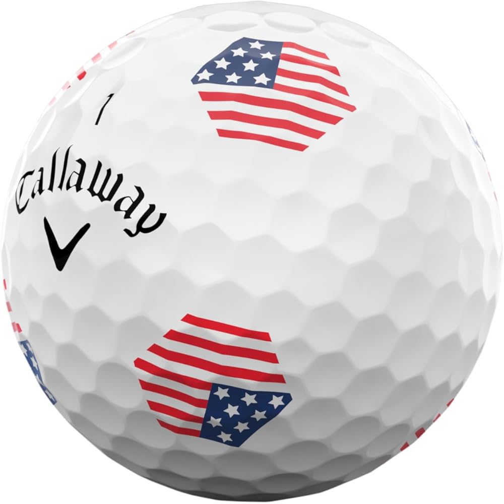 Callaway Chrome Soft Golf Balls 24 TruTrack USA 3-Piece Structure White