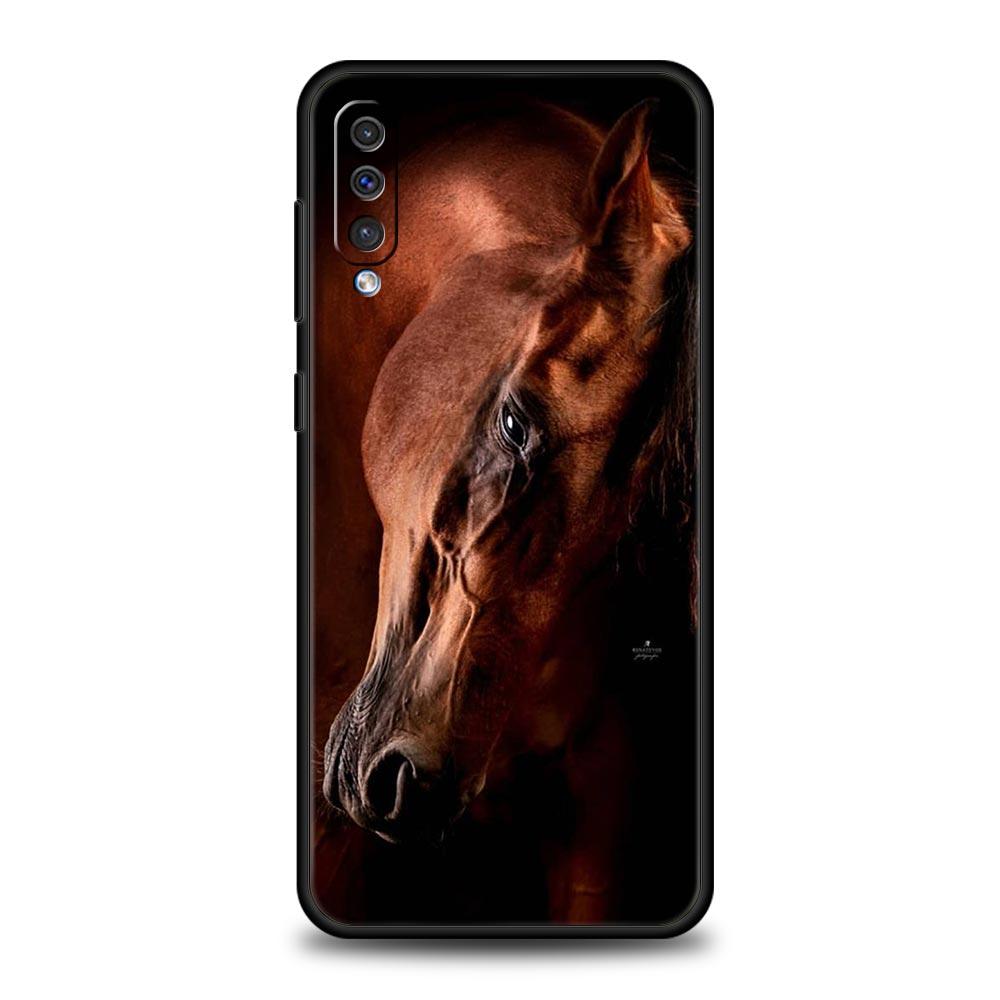 Horse Phone Case For Samsung Galaxy A56 A36 A26 A34 A17 A16 A06 A14 A12 A54 A72 A70 A30 A24 A22 5G A20e A52 A50 A40 A32 4G Cover