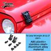 JIDIXIAN Car Engine Hood Buckle Accessories Fit for Jeep Wrangler JK 2007-2017 Direct Replacement for Original Hood Latches