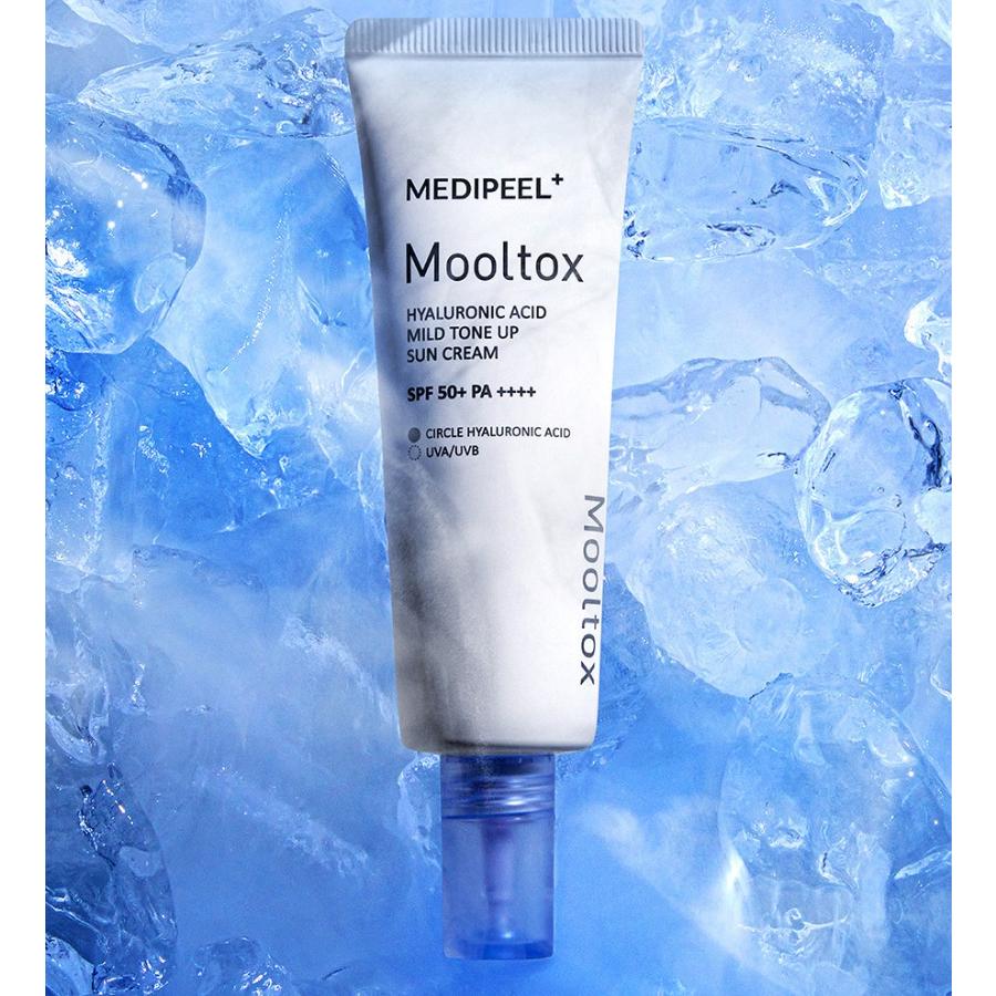 Medipeel Krem przeciwsłoneczny Mooltox Mild Tone-Up z kwasem hialuronowym 50g