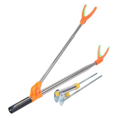 Fishing Rod Bracket Stainless Steel Insertion Multifunction Fish Pole Tackle Supplies1.7 Meters