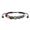 Zhouhang Natural Crystal Aventurine Amethyst Woven Bracelet Jewelry
