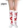 Reusable Party Props for Halloween Horror Gloves, Creepy Red Hand Cosplay Prop Party, Festive Atmosphere Decorations Spooky Costume Accessory Haunted