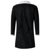 Men Winter Warm Turndown Neck Soft for Windproof Soft Coat  Jacket
