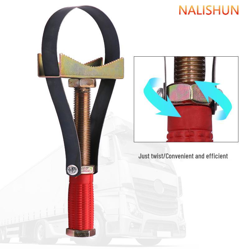 Adjustable T-Handle Oil Filter Wrench for Engine Oil Change and Assembly