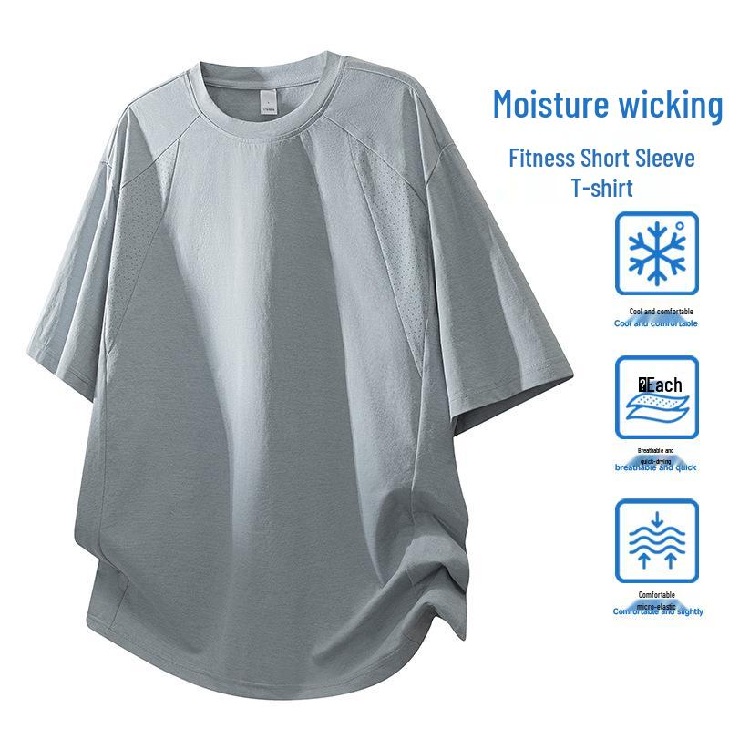 Men s Quick-Dry Long-Sleeve Outdoor T-Shirt for Spring & Autumn Sports 3XL