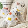 Cat Spay Recovery Suit Post Surgery Anti Licking Pet Bodysuit Breathable Thin Female Cat Nursing Wear Puppy Dog Dresses