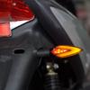 Motorcycle LED Turn Signal 12V ABS Scooter Flashing Light Universal for CFMOTO 150 250 450 650 NK Suzuki SV400 SV650 V-Strom