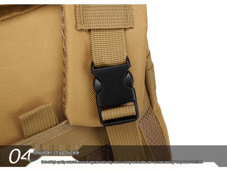 Large Capacity Camouflage Camping Backpack for Military and Outdoor Sports - 3P Rucksack