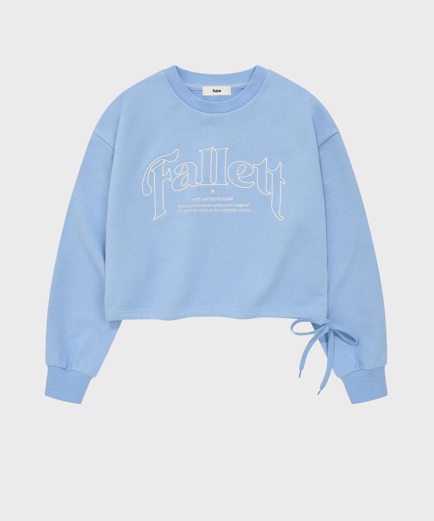 FALLETT Art Archive String Sweatshirt Sky Blue