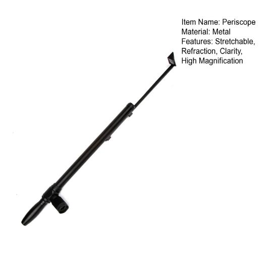 Télescope monoculaire extensible haute clarté grossissement élevé angle mort observation périscope alimentation extérieure