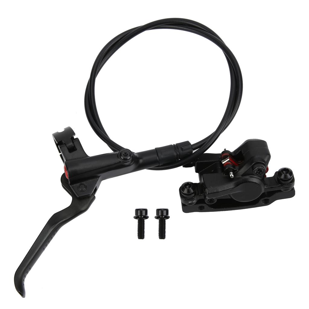 Juego de Manetas de Freno de Disco Hidráulico Único para Bicicleta de Montaña para Rueda Delantera Derecha 800mm Negro