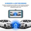 Night Vision Car DVR Dual Lens Digital Video Recorder Mirror Car Video Recorder  Driving