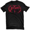 Obituary Cause of Death Logo Black T-Shirt US Import NEW OFFICIAL