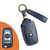 Leather Key Cover Is Suitable for BMW 5 Series 730li Car Key Bag Car Keycase Chain High-end