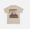 Crosby Stills Nash Young Men's 1969 Vintage All Size Sand Shirt