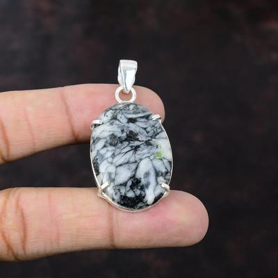 Pinolith Jasper Pendant Handmade Amazing Jewelry 925 Sterling Silver Pendant Very Pretty Gemstone Jewelry Gift For Friend Birthstone Pendant