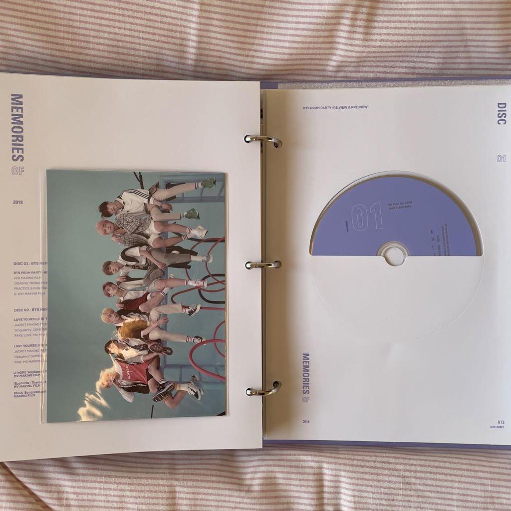 [USED] BTS Memories 2018 DVD Yoongi