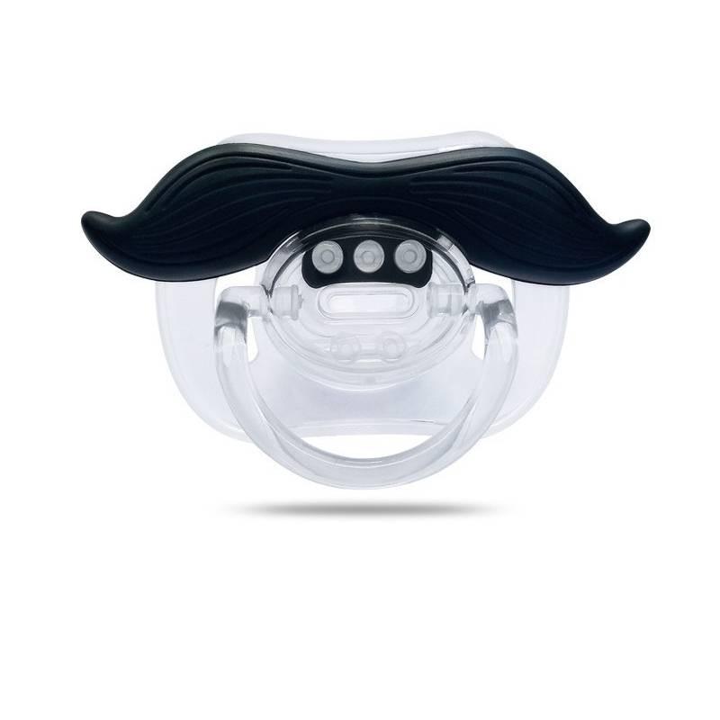 Baby Vollsilikon Beruhigungsschnuller Entzückend Kreativ Schlaftyp Daumenform