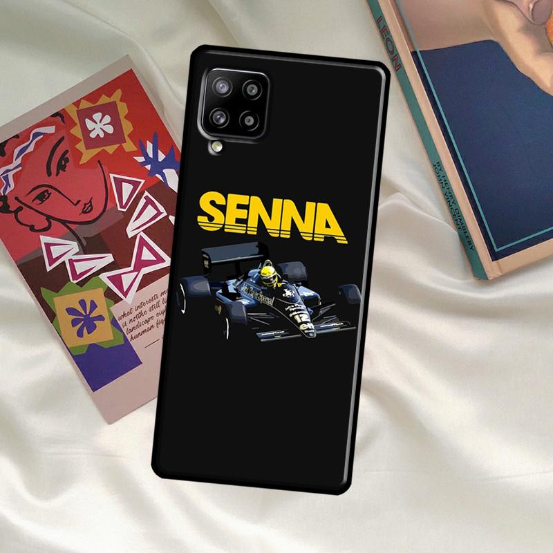 Racing Ayrton Senna Case For Samsung Galaxy A52 A32 A12 A33 A06 A16 A26 A36 A56 A15 A53 A13 A34 A54 A14 A35 A55