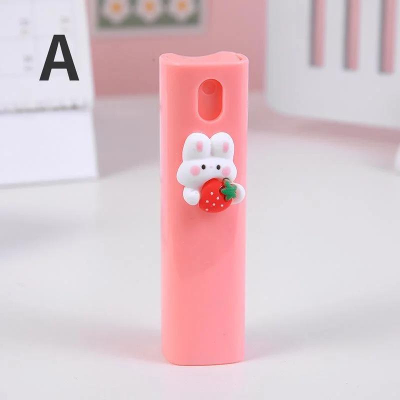 Neu 10ml Niedlich Cartoon Mini Tragbar Spray Kosmetik Nachfüllbare Flasche Hydratation Abfüllung Alkohol Desinfektion Gießkanne Reise