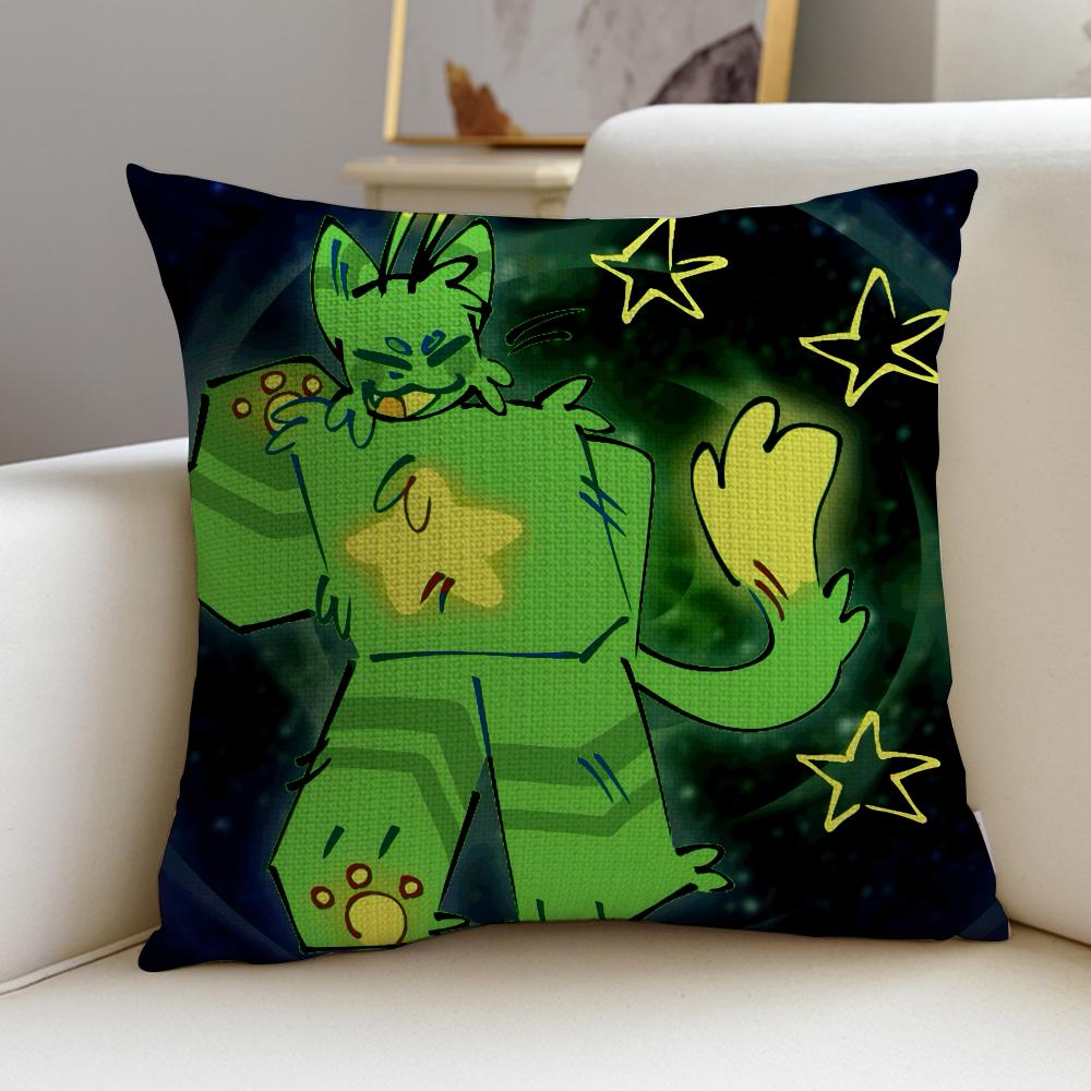 Weird RRegretevatorgnarpyS Cushion Cover Breathable and skinfriendly linen pillowcase square removable and washable cushion