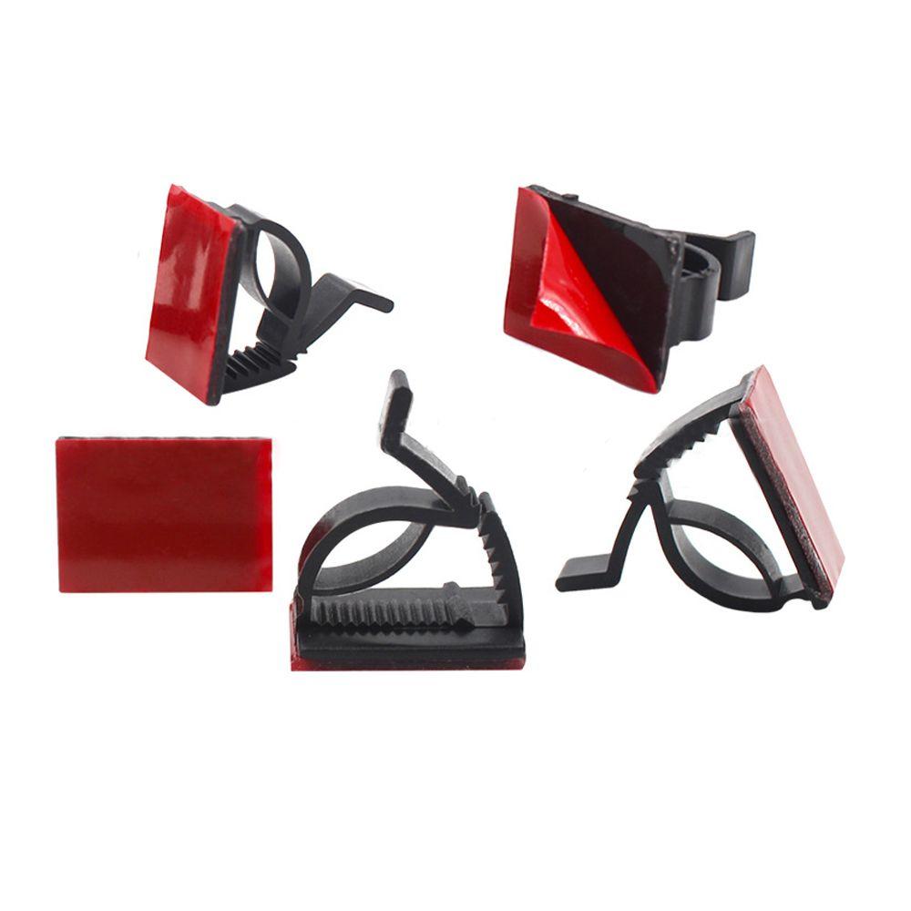 Organizer Clamp Fastener Self-adhesive Cable Clip Buckle Line Fixer Holder Wire Management