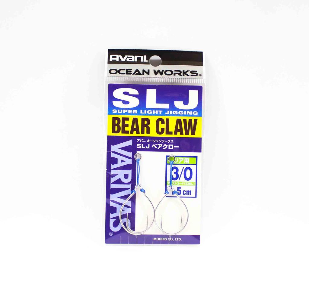 Varivas AH-109 Ocean Works SLJ Bear Claw Rear Assist 1.5cm Size 3/0 (4495)