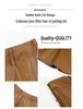2022 High-Waisted A-line PU Faux Leather Pleated Skirt - Autumn/Winter Women's Stylish Short Umbrella Skirt