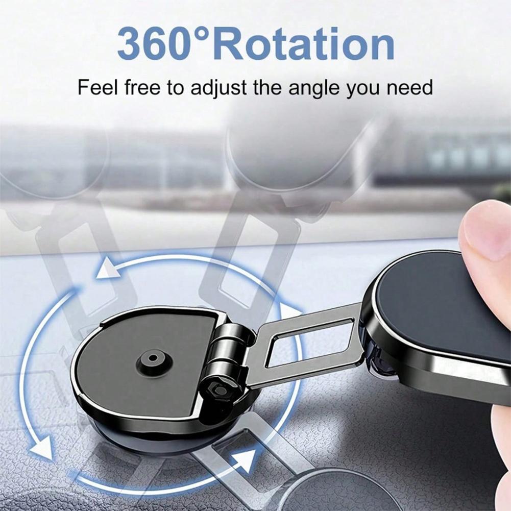 360° Rotation Foldable Car Magnetic Phone Holder Universal Air Vent Mount GPS for iPhone Samsung in Car Phone Stand