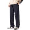 Pure Cotton Men's Casual Straight-Leg Pants - Spring/Autumn Trendy, Loose, Versatile Workwear