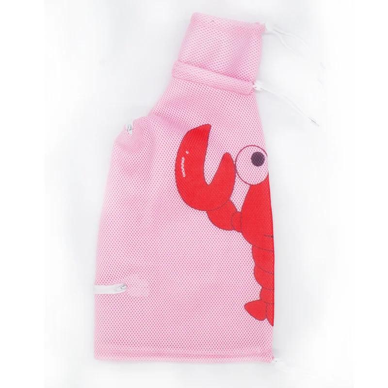 Mesh Pet Bath Bag Cats Grooming Washing Bags No Scratching Adjustable Cat Supplies Bath Clean Bag Pet Nail Trimming Bags