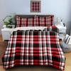 Bold Plaid Design. Bedding Duvet Cover Sets Duvet Covers Pillowcases Gifts (1 * Duvet Cover 2 * Pillowcases, Without Duvet Insert)