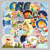 The Little Prince DIY Stickers - 50 Waterproof Sheets for Journals, Phone Cases, Notebooks, & More
