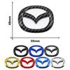 2025 Caldo 1 pz ABS Adesivo Emblema Centrale Volante Auto per Mazda 3 CX3 CX4 CX5 CX7 CX8 CX9 CX30 RX7 Atenza Axela Decorazione Interna