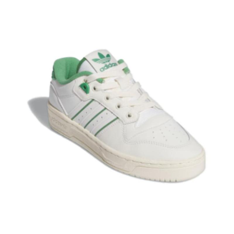 adidas Originals Rivalry LOW Top Skateboard Shoes Women's White Green Sneakers IF6259