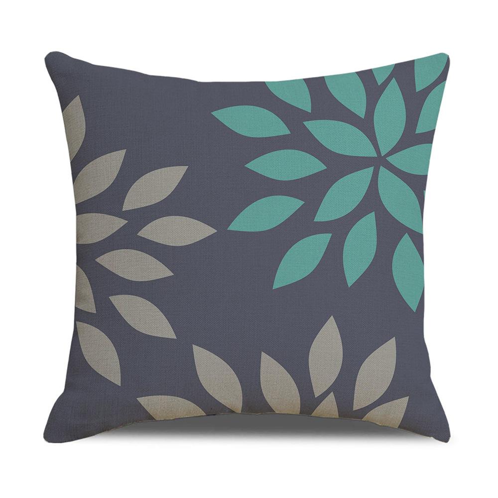 Nuova Copricuscino Decorativo Nordic Moderno Semplice in Lino Copricuscino per Divano con Motivo Geometrico