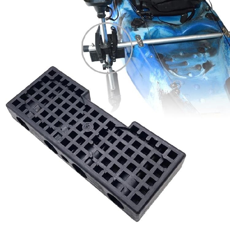 Kayak Trolling Motor Block Board Fishing Connector Tool Bracket Brick Kayak Trolling Motor Mount Base for Boats Rowing