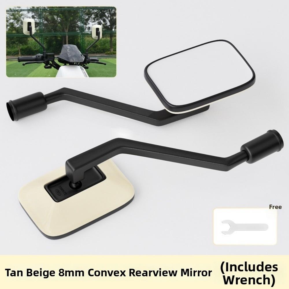 Convex Large Field Electric Scooter Rearview Mirror for Three Wheeled Motorcycle