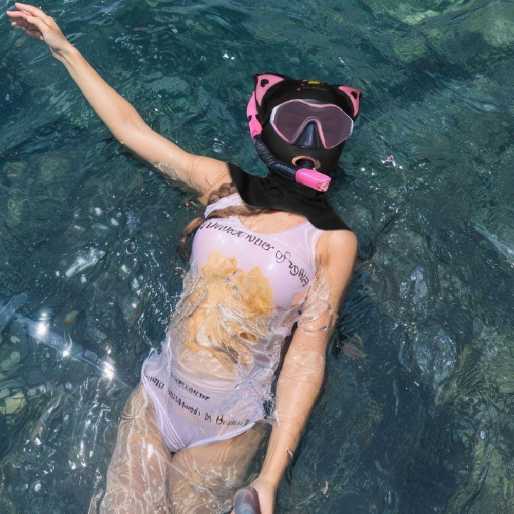 Sunscreen Face Scarf Diving Mask Head Cover Face Cover Thin Face Gini  Swimming