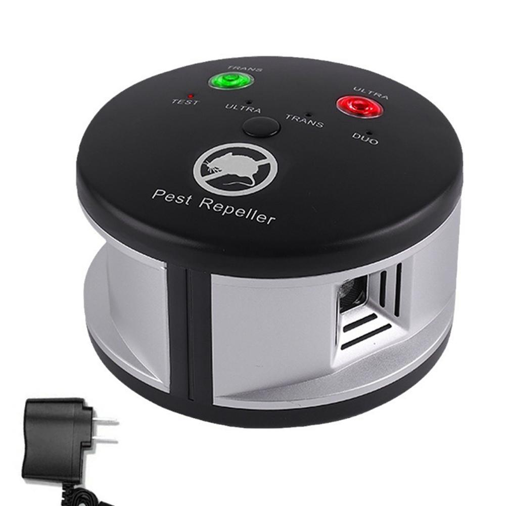 Ультразвуковой отпугиватель вредителей 360 градусов Электронный отпугиватель грызунов Отпугиватель белок Для отпугивания грызунов Мышей Насекомых Комаров Пауков
