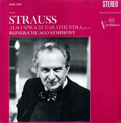 LP deska RICHARD STRAUSS, FRITZ REINER / CHI - Tak pravil Zarathustra VICS1265 RCA Victrola 1967 US Klasická Použitá